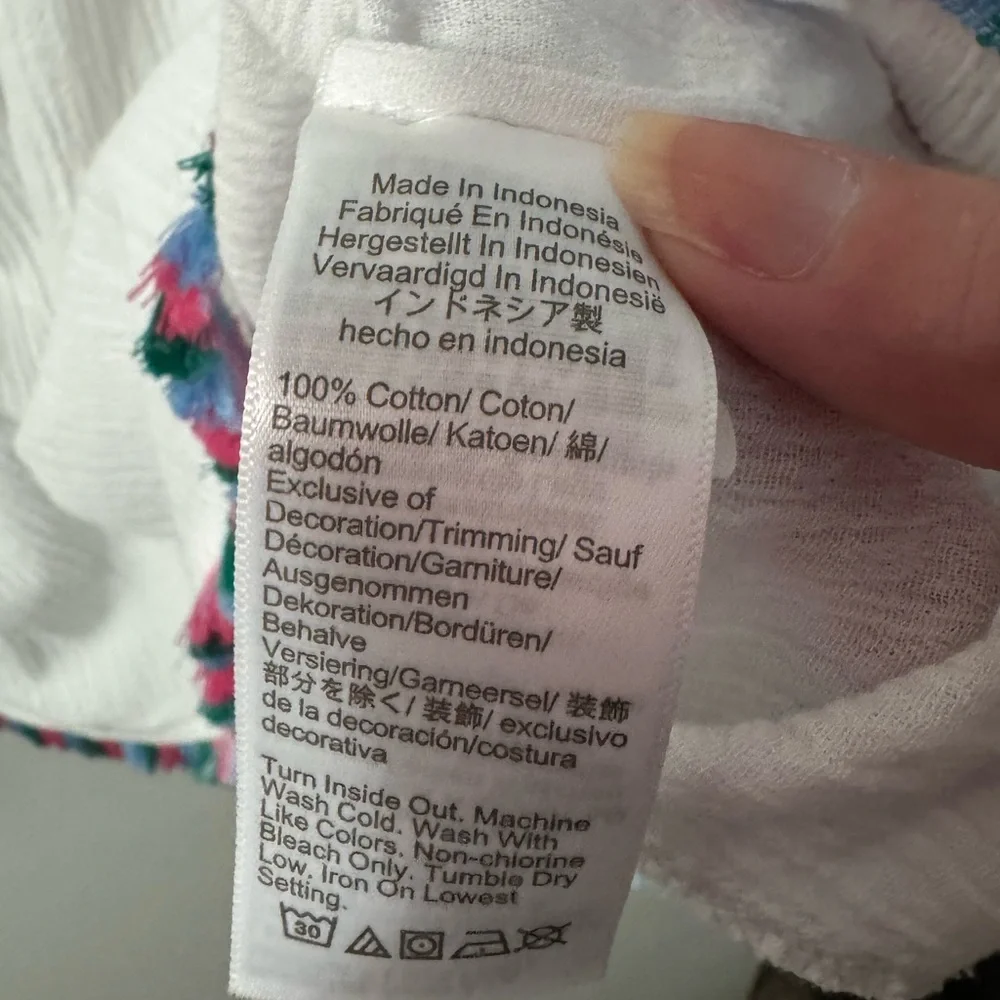 J. Crew Fringe Beach Tunic Cotton Cover-Up - Picture 7 of 7